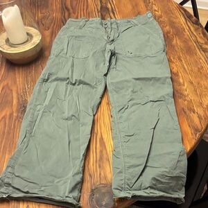 American Eagle Outfitters Olive Cargo Pants